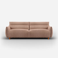 Hug 3 Seater Sofa (wide) | Mocha Chenille Weave