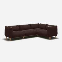 @ Dark Brown Velvet | Natural Trim