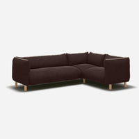 @ Dark Brown Velvet | Natural Trim
