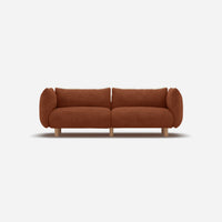 Pillow 3 Seater Sofa | Brick Boucle II