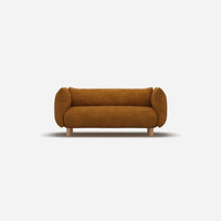 Pillow 2 Seater Sofa | Mustard Boucle II