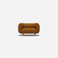Pillow 1.5 Seater Sofa | Mustard Boucle II