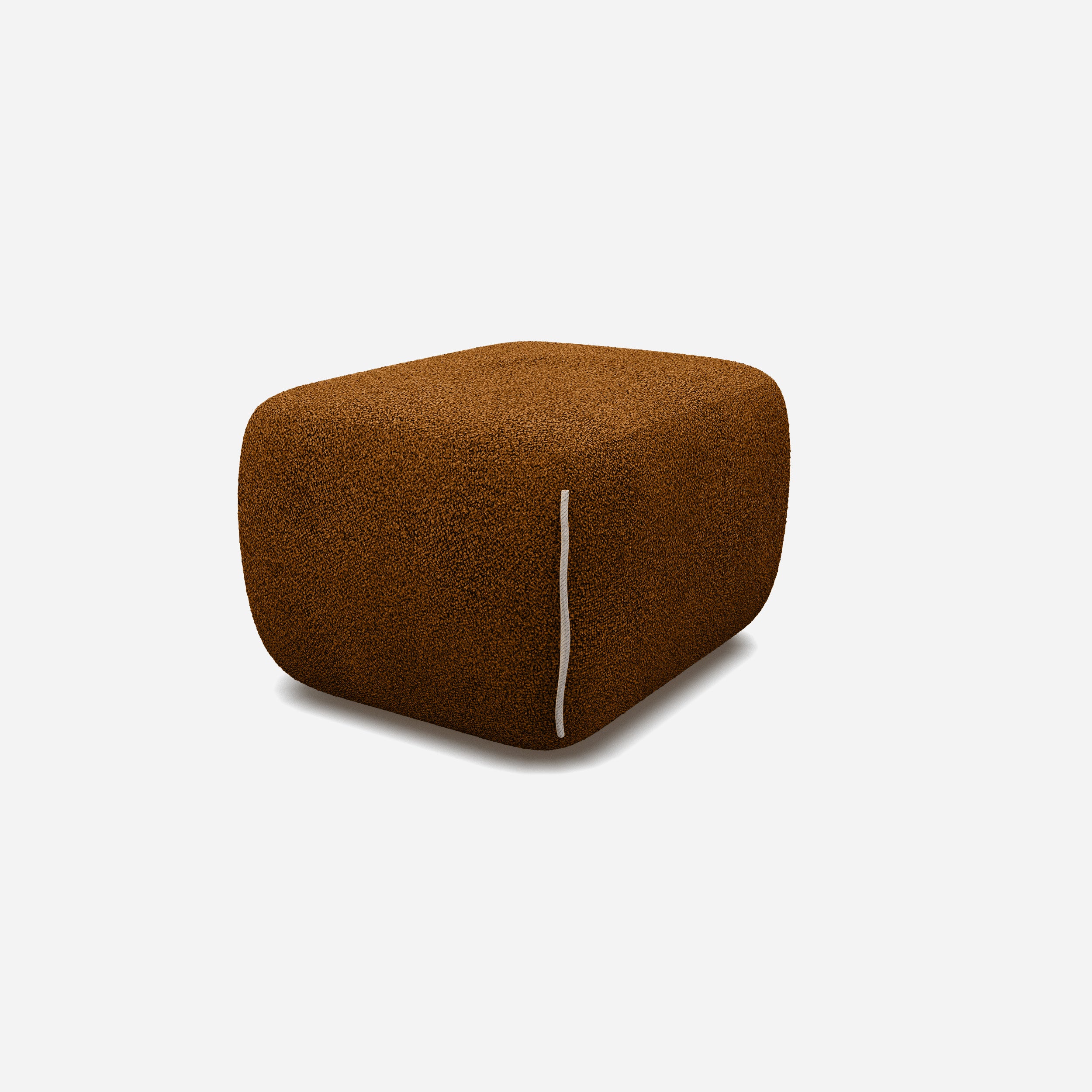 Cozy Pouffe | Mustard Boucle II