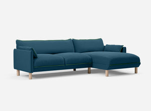  @ Teal Velvet Jacket | Green Trim