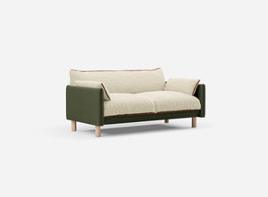 2 Seater Sofa | Velvet Dark Green