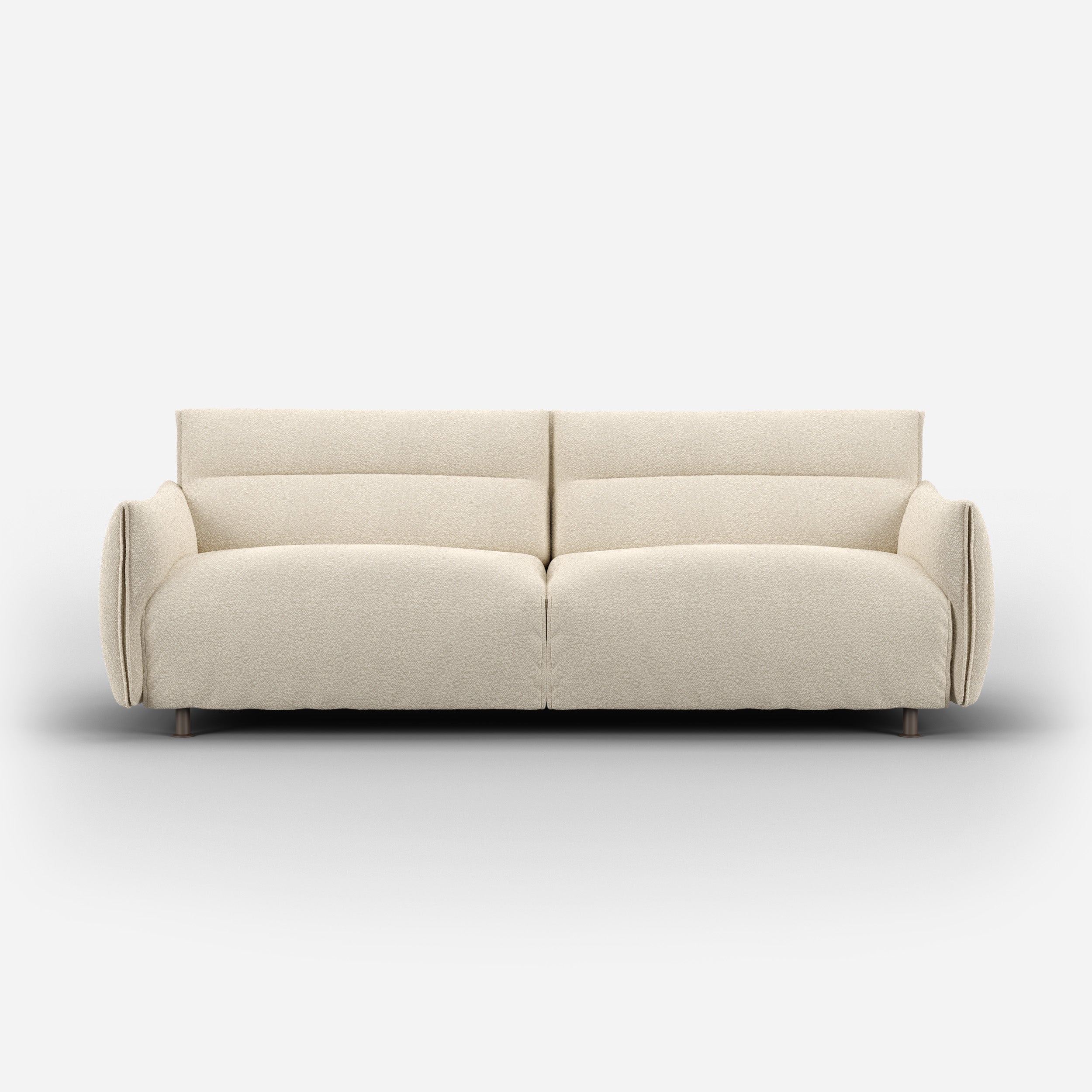 Hug 3 Seater Sofa (wide) | Ecru Boucle