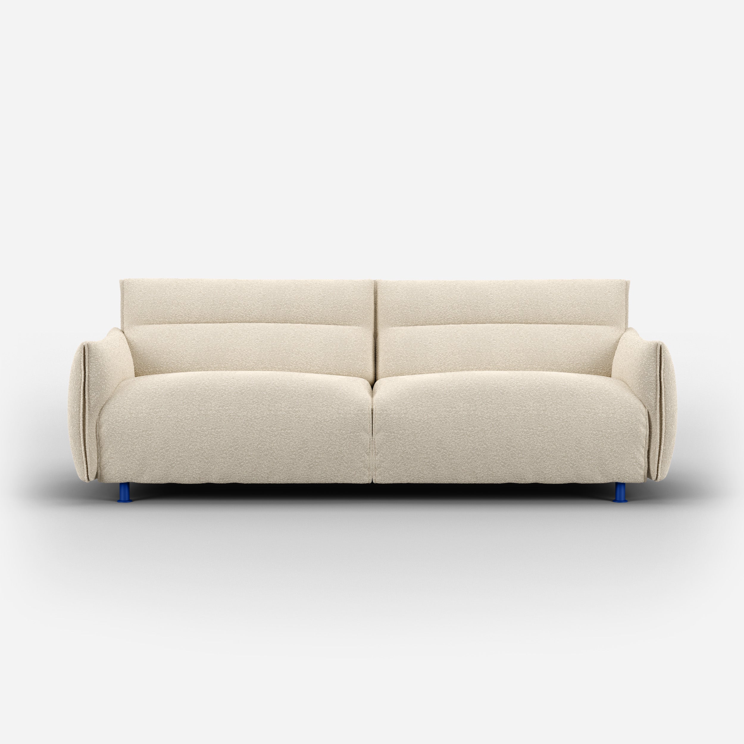 Hug 3 Seater Sofa (wide) | Ecru Boucle