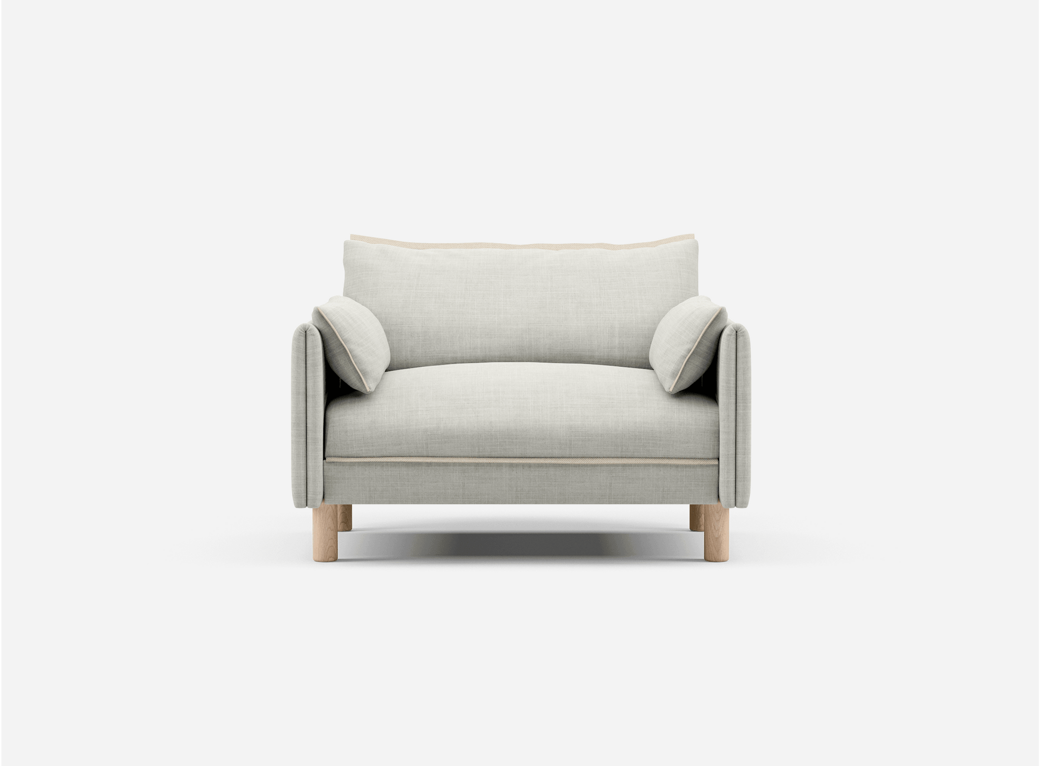 1.5 Seater Sofa | Ecru Weave