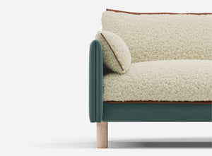 3 Seater Chaise Corner Right Hand Sofa | Cotton Sage