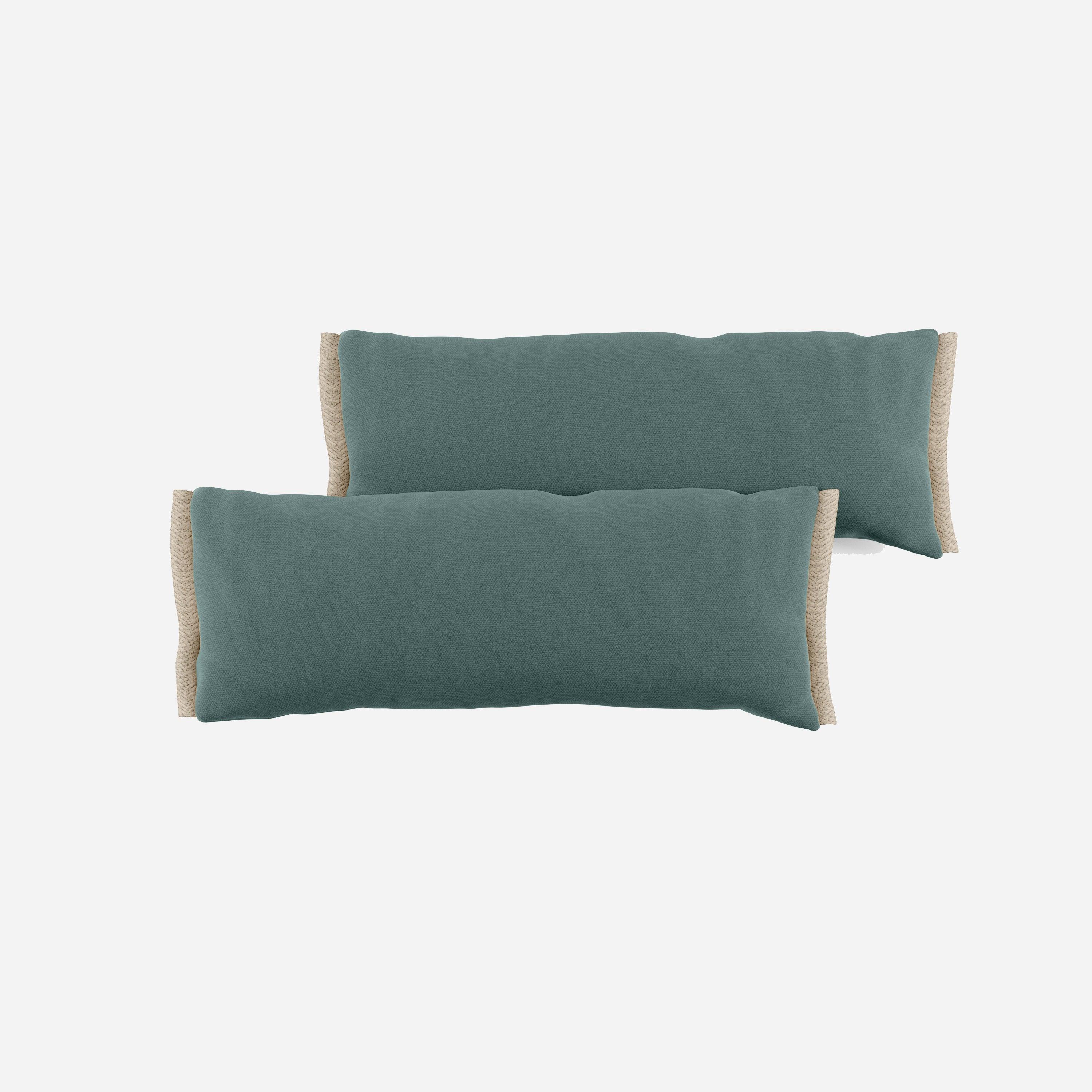 Side Cushions | Cotton Sage - Cozmo