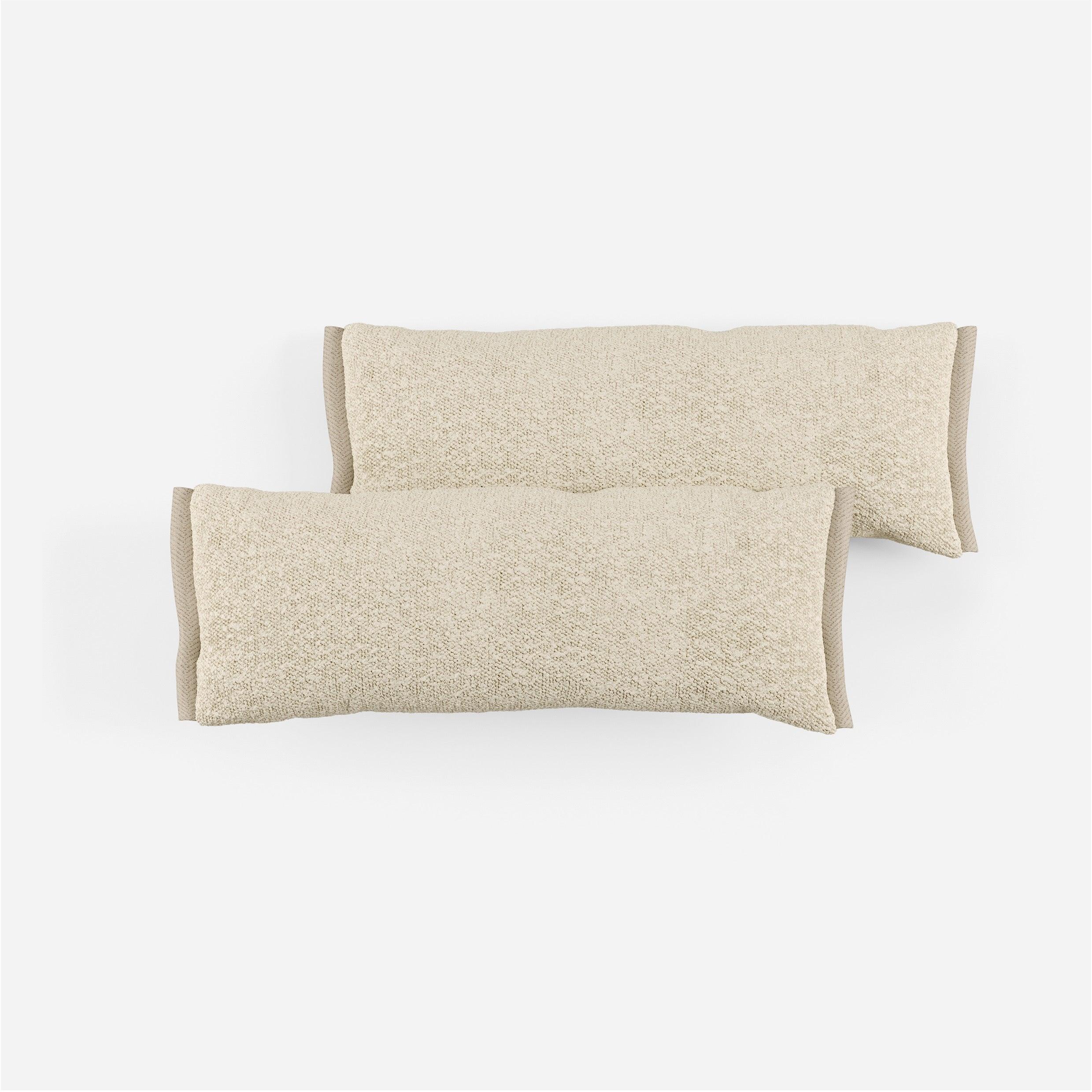 Side Cushions | Boucle Ecru - Cozmo